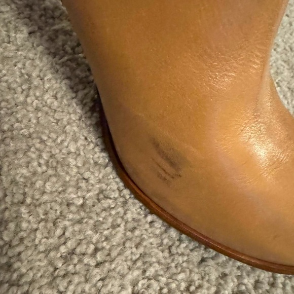 TORY BURCH Bristol Ankle Boots Tan Leather Sz 10.5
Reg $395 - Picture 7 of 8